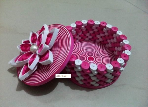 Zupppy Art & Craft Hand-Made Paper Box