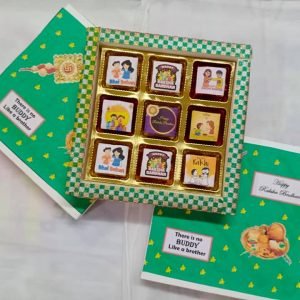 Zupppy Chocolates Mini Rakhi Hamper Box Online | Hamper Box | Zupppy
