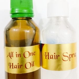 Zupppy Herbals Hair Oil and Hair Spray Combo
