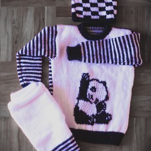 Zupppy Art & Craft Hand knitted baby set