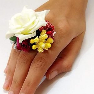 Zupppy Jewellery Best adjustable floral ring Online in India | Zupppy