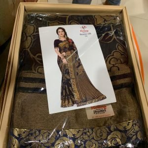 Zupppy Apparel Saree with gotakinari work