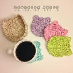 Zupppy Crochet Products Tea Coasters