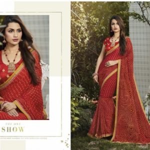 Zupppy Apparel Saree with designer blouse