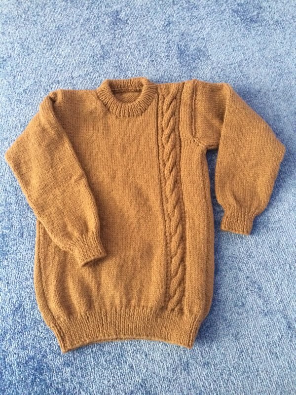 Zupppy Apparel Cable knit beige colour sweater