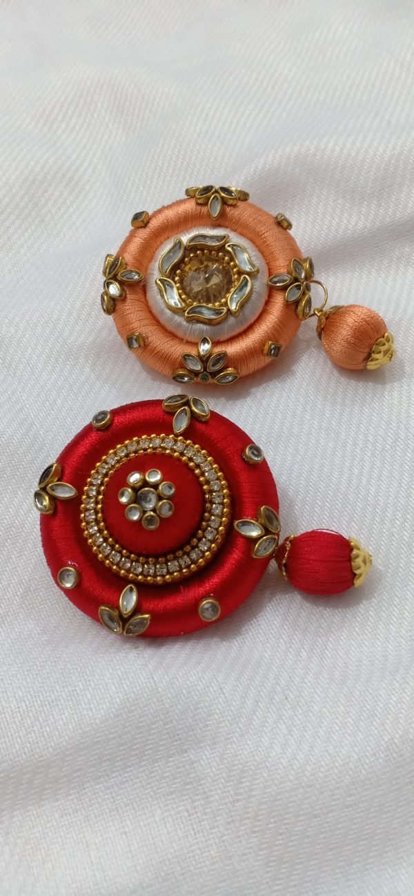 Zupppy Art & Craft Fancy Saree Pin (Set of 2 Pins)