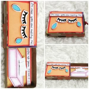 Zupppy Art & Craft •Match Box Card•
