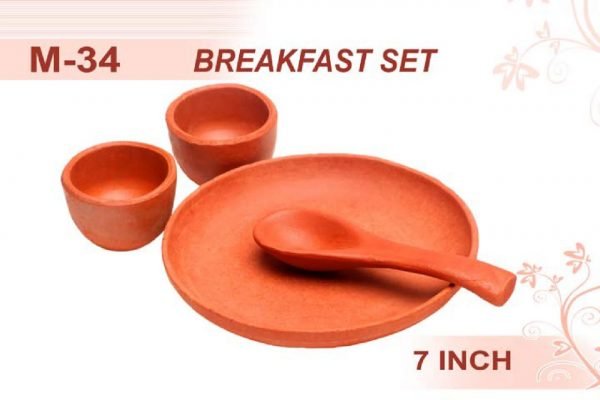 Zupppy Crockery & Utensils Breakfast Set