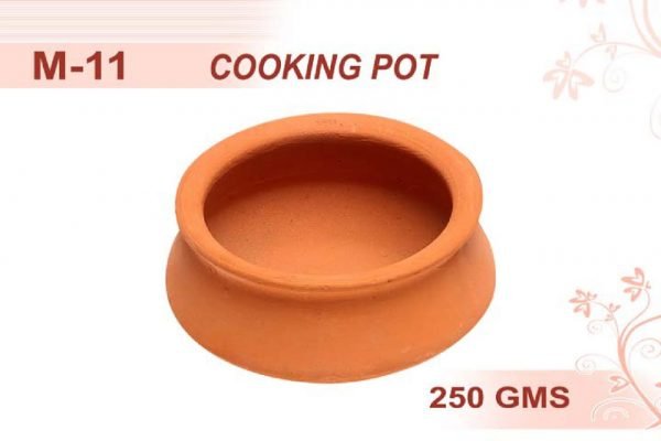 Zupppy Crockery & Utensils Teracotta Cooking Pot – 250g | Pack of 1