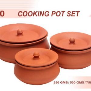 Zupppy Crockery & Utensils Terracotta Cooking Pot Set