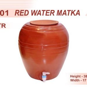 Zupppy Crockery & Utensils Red Water Matka 15 Ltr | Teracotta Matka | Shop Now – Zupppy