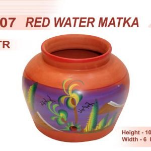 Zupppy Crockery & Utensils RED DESIGN WATER MATAKA(10INCH) 8 Ltr