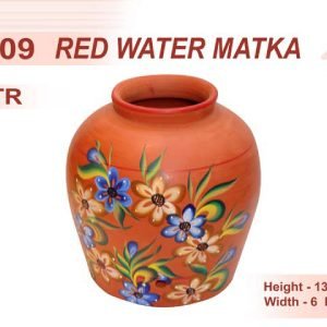 Zupppy Crockery & Utensils RED DESIGN WATER MATAKA(13INCH) 15 Ltr