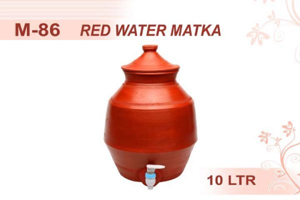 Zupppy Accessories Red Water Matka