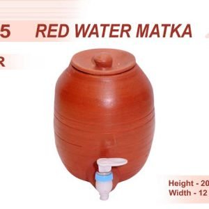 Zupppy Customized Gifts Red Water Matka