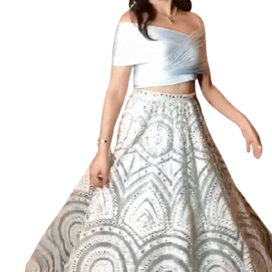 Zupppy Apparel Buy Designer White Lehenga with Blouse | Zupppy