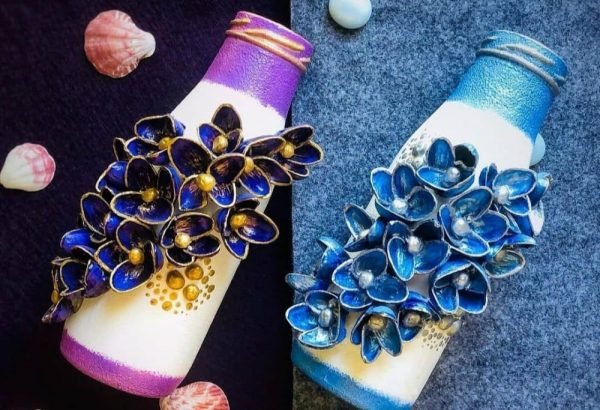 Zupppy Art & Craft Handmade Bottle Art