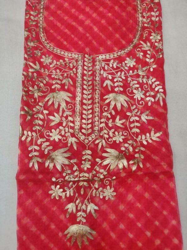 Zupppy Apparel Pure kota silk kurti with pittan work