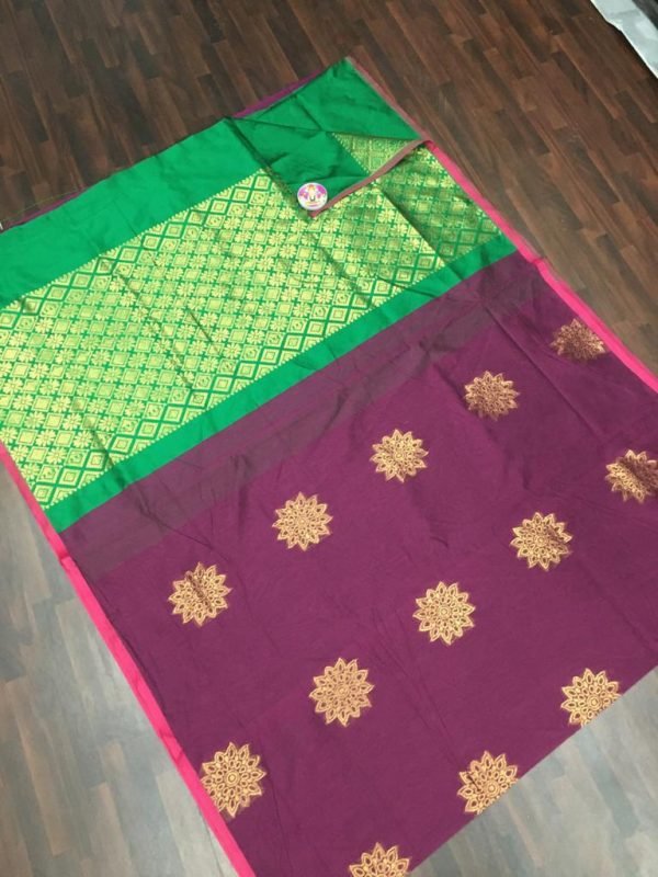 Zupppy Apparel Elegance Woven: Handloom Rich Silk Cotton Sarees – Shop Quality and Style!