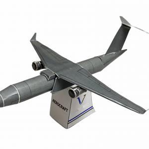 Zupppy Art & Craft Indian Air Force C-17 Toy G-III Aircraft Papercraft 1:130 scale model