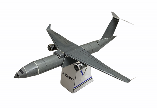 Zupppy Art & Craft Indian Air Force C-17 Toy G-III Aircraft Papercraft 1:130 scale model