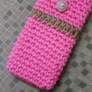 Zupppy Crochet Products Charming Crochet Drawstring Bag | Handmade Flower Garden Design