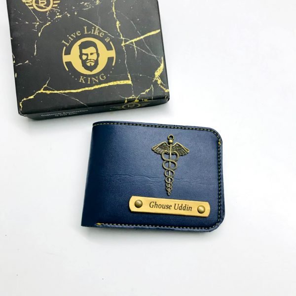 Zupppy Accessories Personalized faux series wallets for men