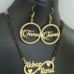 Zupppy Accessories Customised Combo of Earring Mangalsutra & Pendant