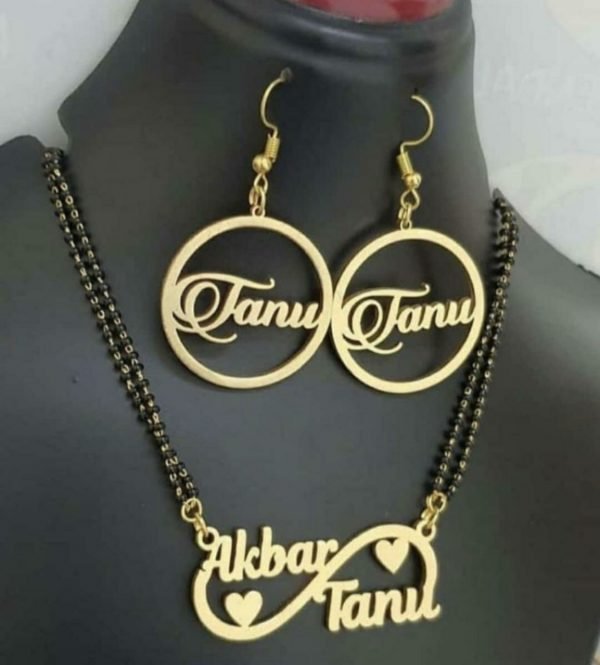 Zupppy Accessories Customised Combo of Earring Mangalsutra & Pendant