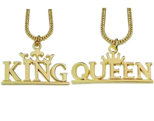 Zupppy Accessories KING & Queen Pendant | Pendant Combo | Zupppy