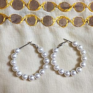 Zupppy Accessories Hoop beads earrings