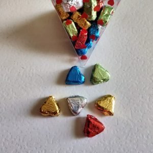 Zupppy Chocolates Mini heart chocolate pyramid box
