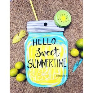 Zupppy Home Decor HELLO SWEET SUMMER – from the room of MEALS & MEMORIES