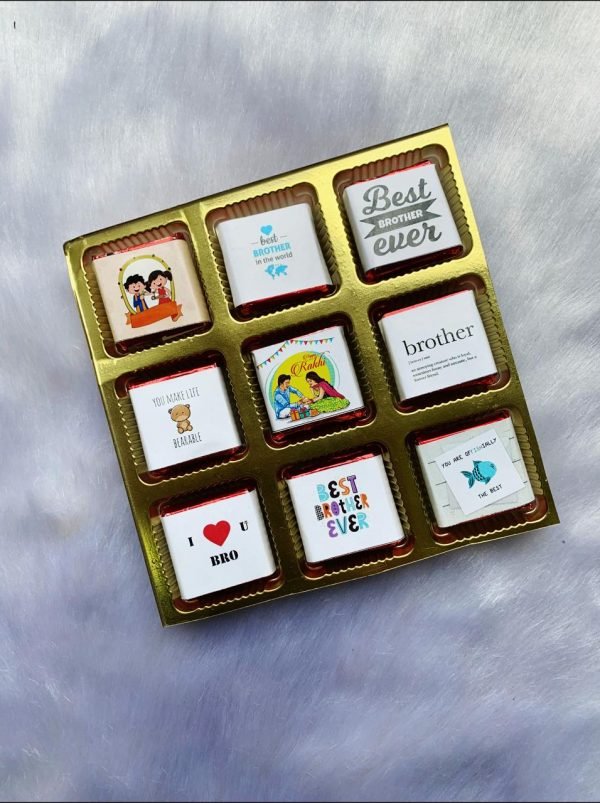 Zupppy Chocolates Best Brother Chocolate Online in India | 9 sets of chocolates | Zupppy