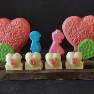 Zupppy Chocolates Love 3d mural chocolate