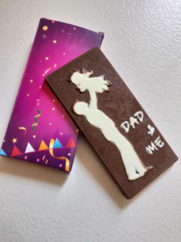 Zupppy Chocolates Father’s day chocolate bar