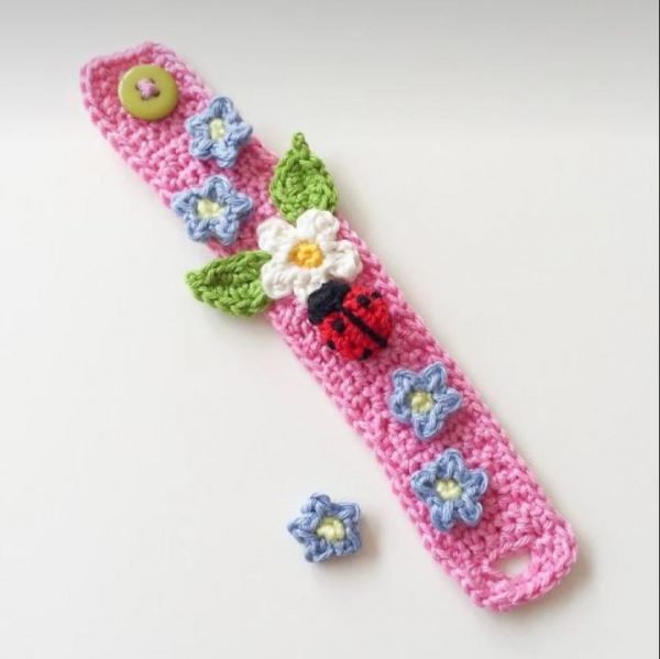 Zupppy Crochet Products Beautiful Crochet Rakhi-Bracelet