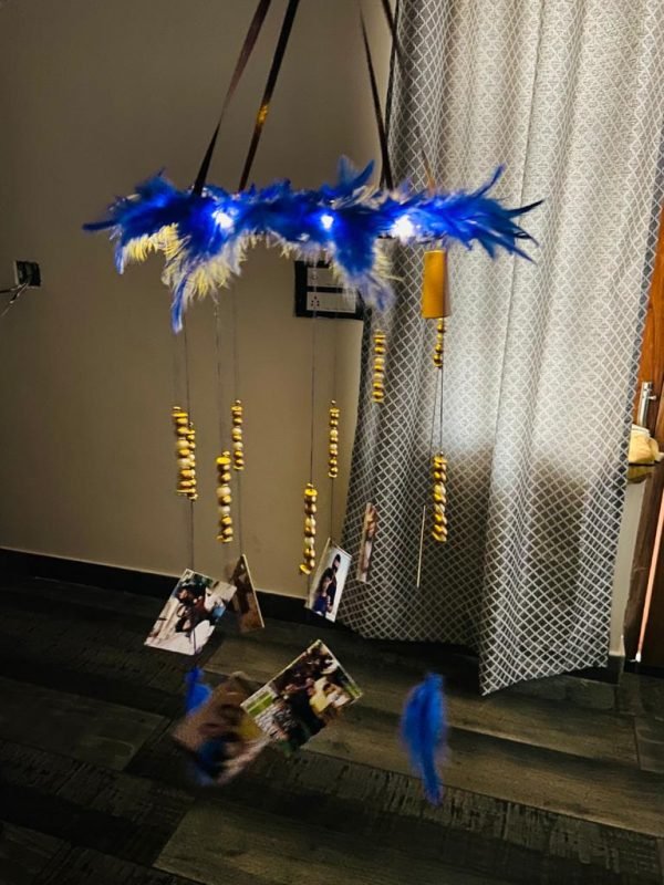 Zupppy Customized Gifts Wind Chime With Box And Light