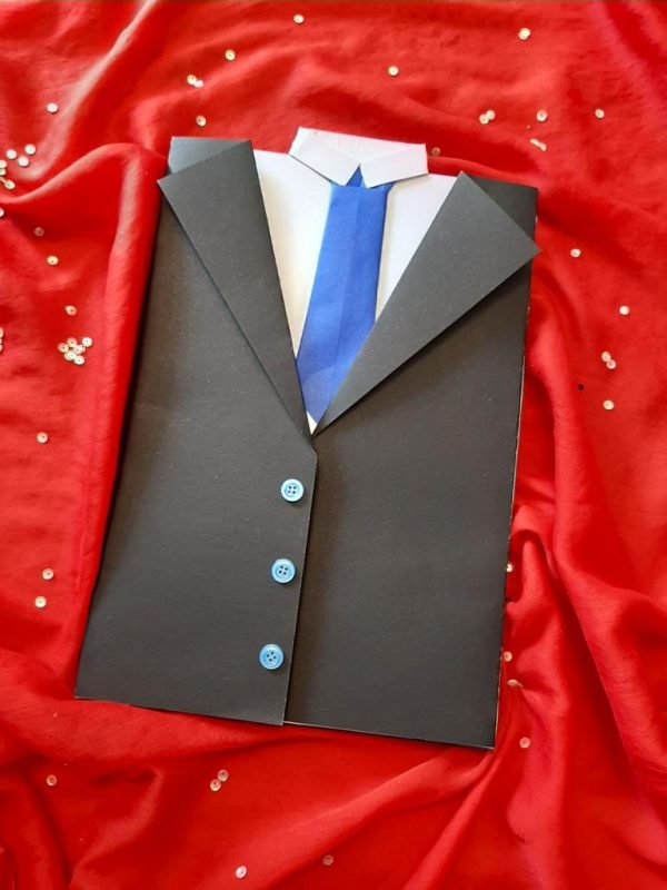 Zupppy Art & Craft Special Customized Suit Card