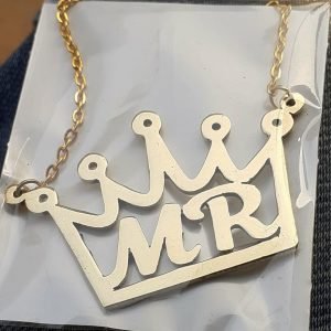 Zupppy Accessories Customized Crown Name Pendant