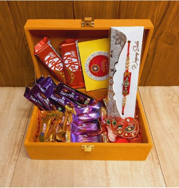 Zupppy Chocolates Rakhi Gift Hamper Box – Chocolate Gift Hamper Box | Zupppy