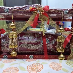 Zupppy Art & Craft Wooden Doli Bridal Baes Packing