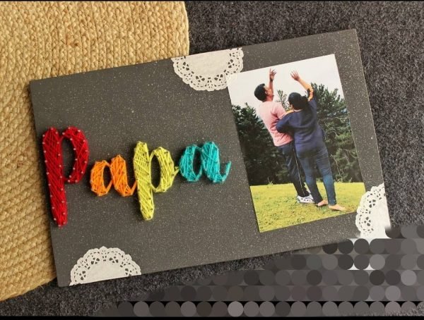 Zupppy Art & Craft String art for your loved ones #papa