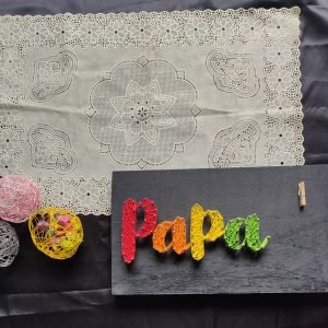Zupppy Art & Craft String art for your loved ones #papa