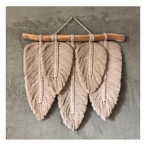 Zupppy Home Decor Buy Macrame Leave Hanging Online in India | Zupppy