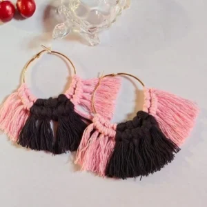 Zupppy Macrame Products Macrame Beautiful Earring