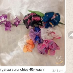 Zupppy Accessories Buy Organza Scrunchies Online | Organza Scrunchies | Zupppy