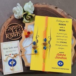 Zupppy Rakhi Together Forever: Couple Rakhi Set – A Harmonious Symbol of Love and Togetherness!