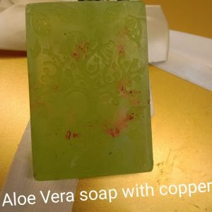 Zupppy Herbals Aloe Vera Soap with Copper