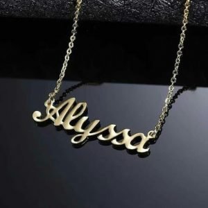 Zupppy Accessories Stylish Customized Pendant – Personalized Name Necklace